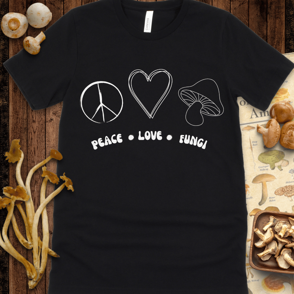 Peace Love Fungi Tee