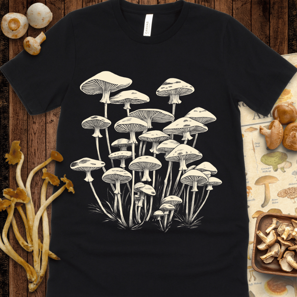 MushroomsSumi-e Tee