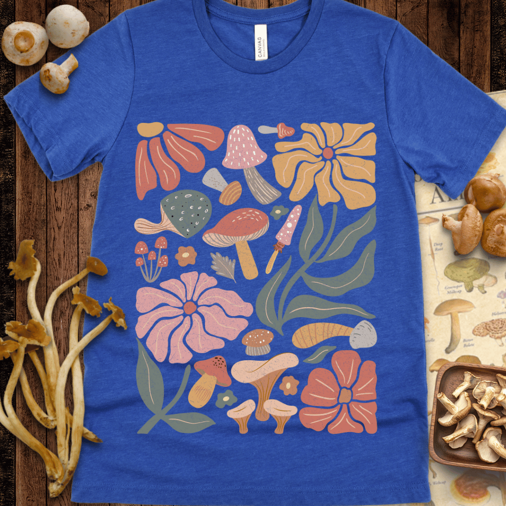 Boho Fungi N Fauna Tee
