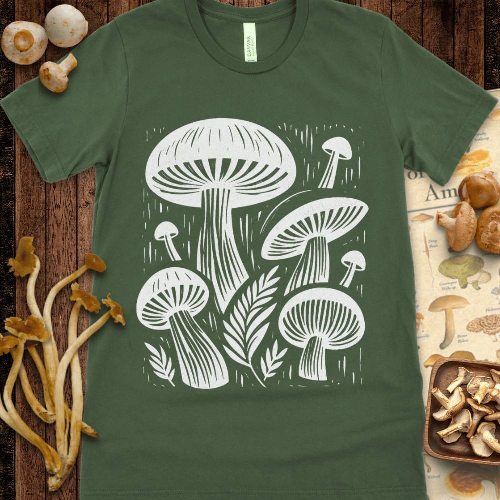 Mushrooms & Ferns Tee