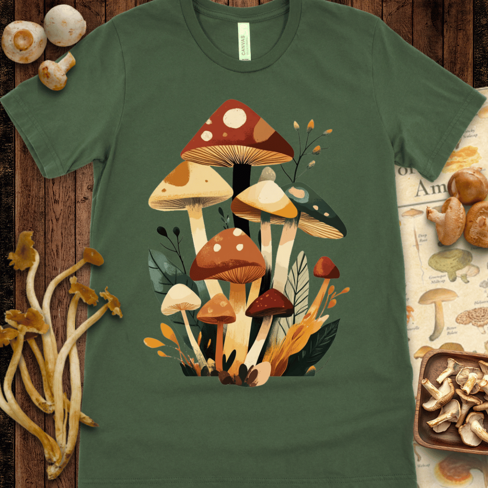 Cubism Flora Fungi Tee