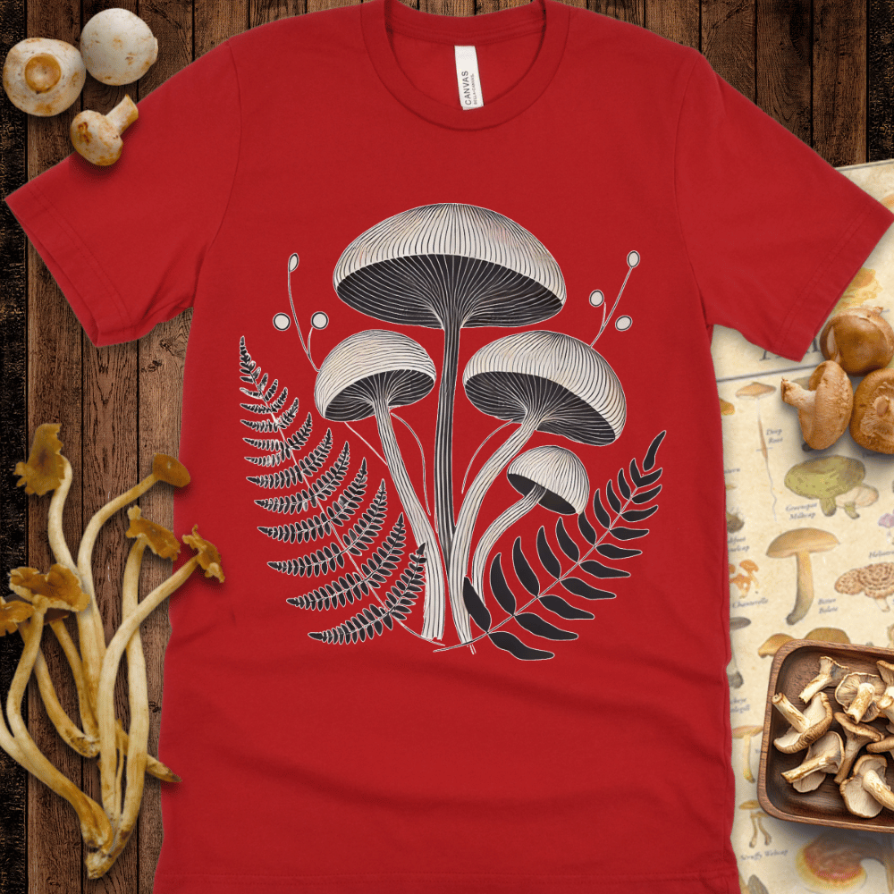 Fungi & Ferns Lines Tee