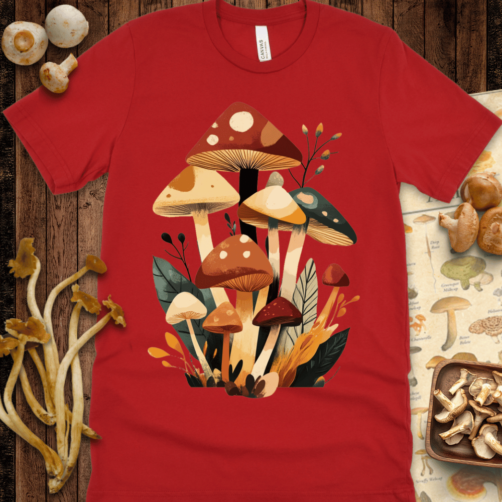 Cubism Flora Fungi Tee