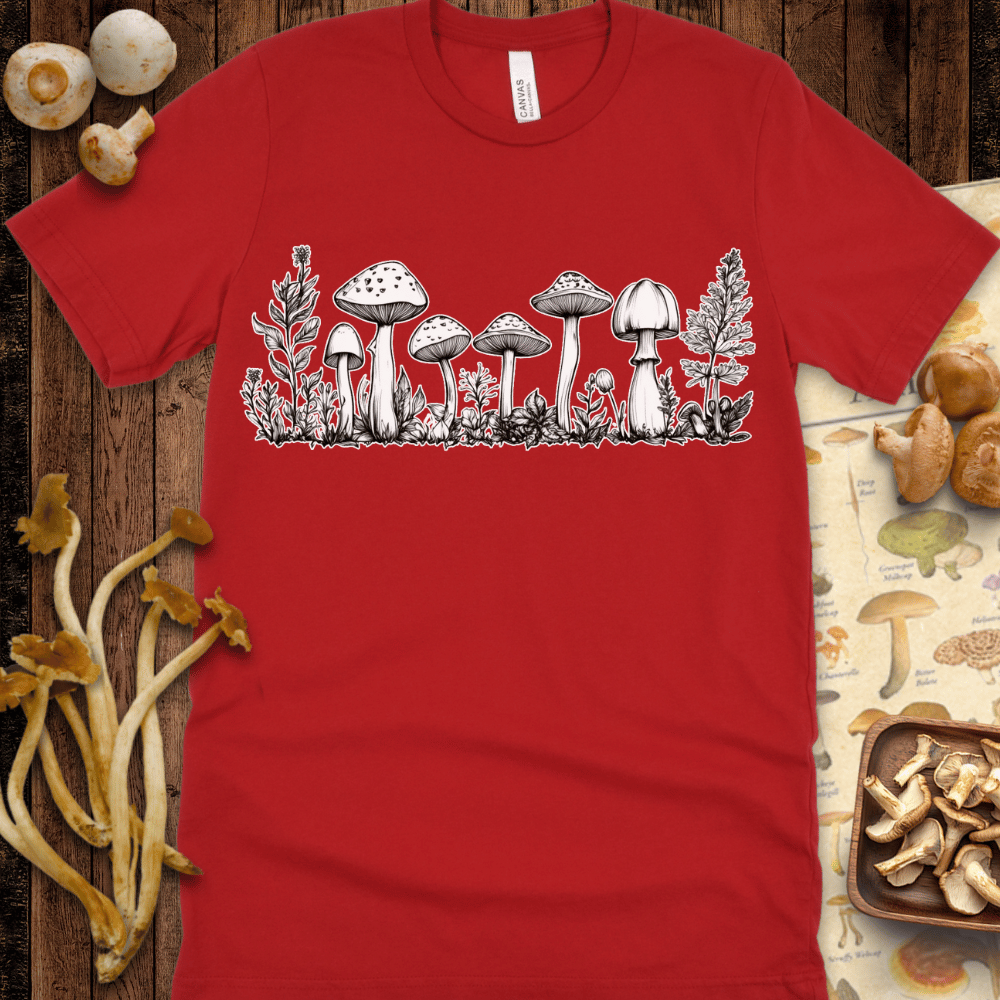 Fungi And Fauna White 2 Tee