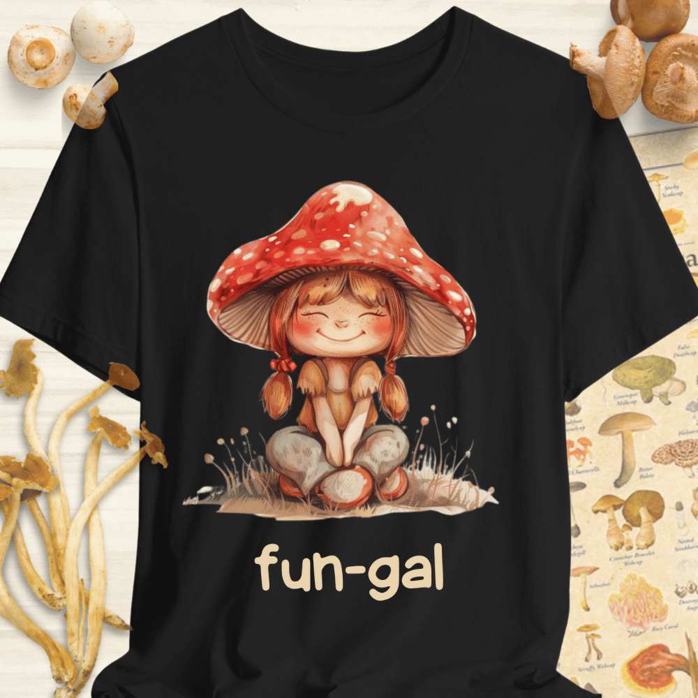 Fun-Gal Tee Black