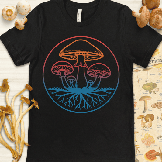 Radiant Roots Tee Black