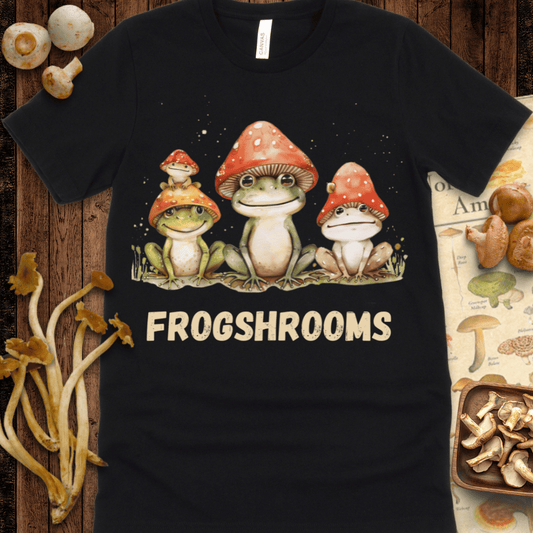 FrogShrooms In Hats Tee