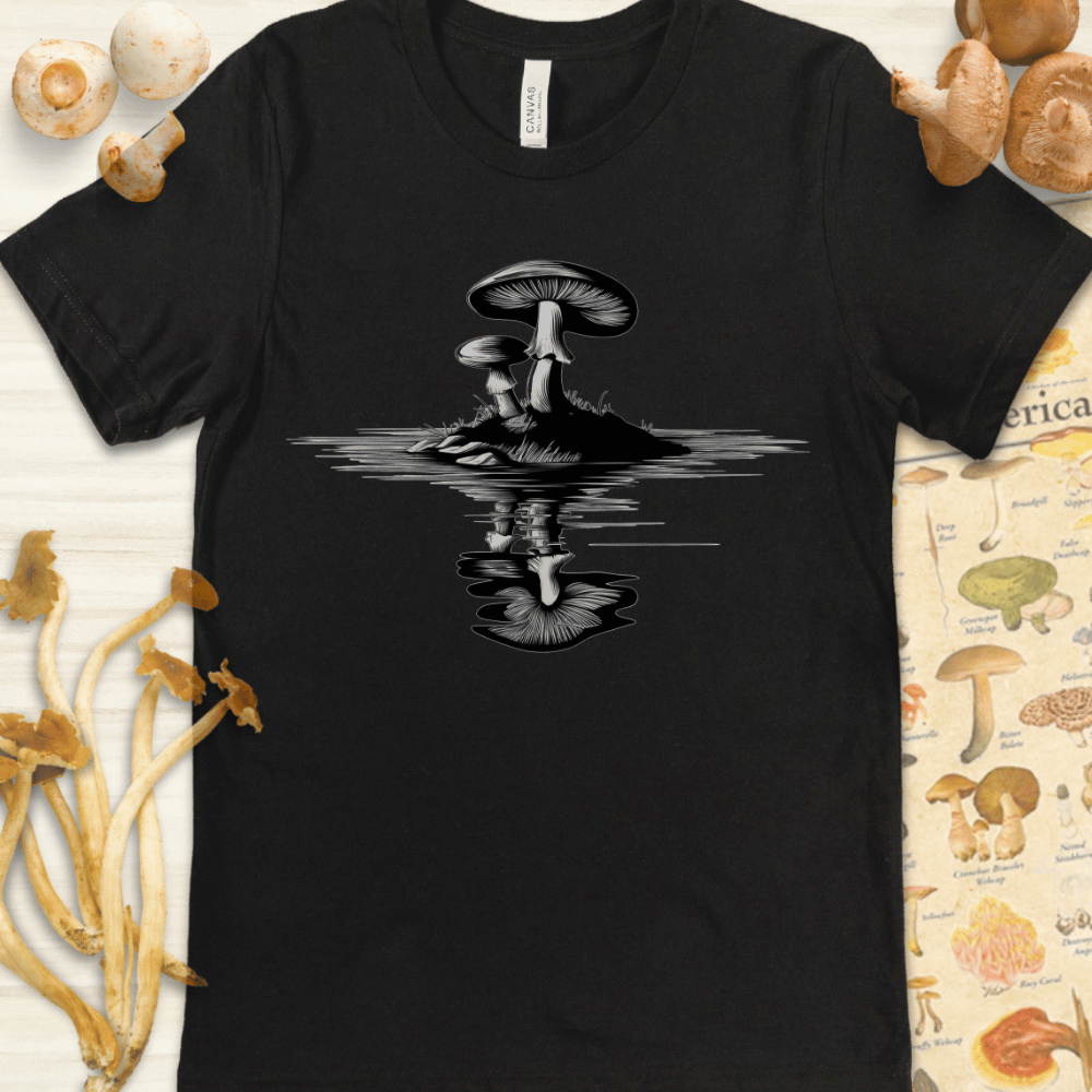 Stillwater shrooms Tee Black