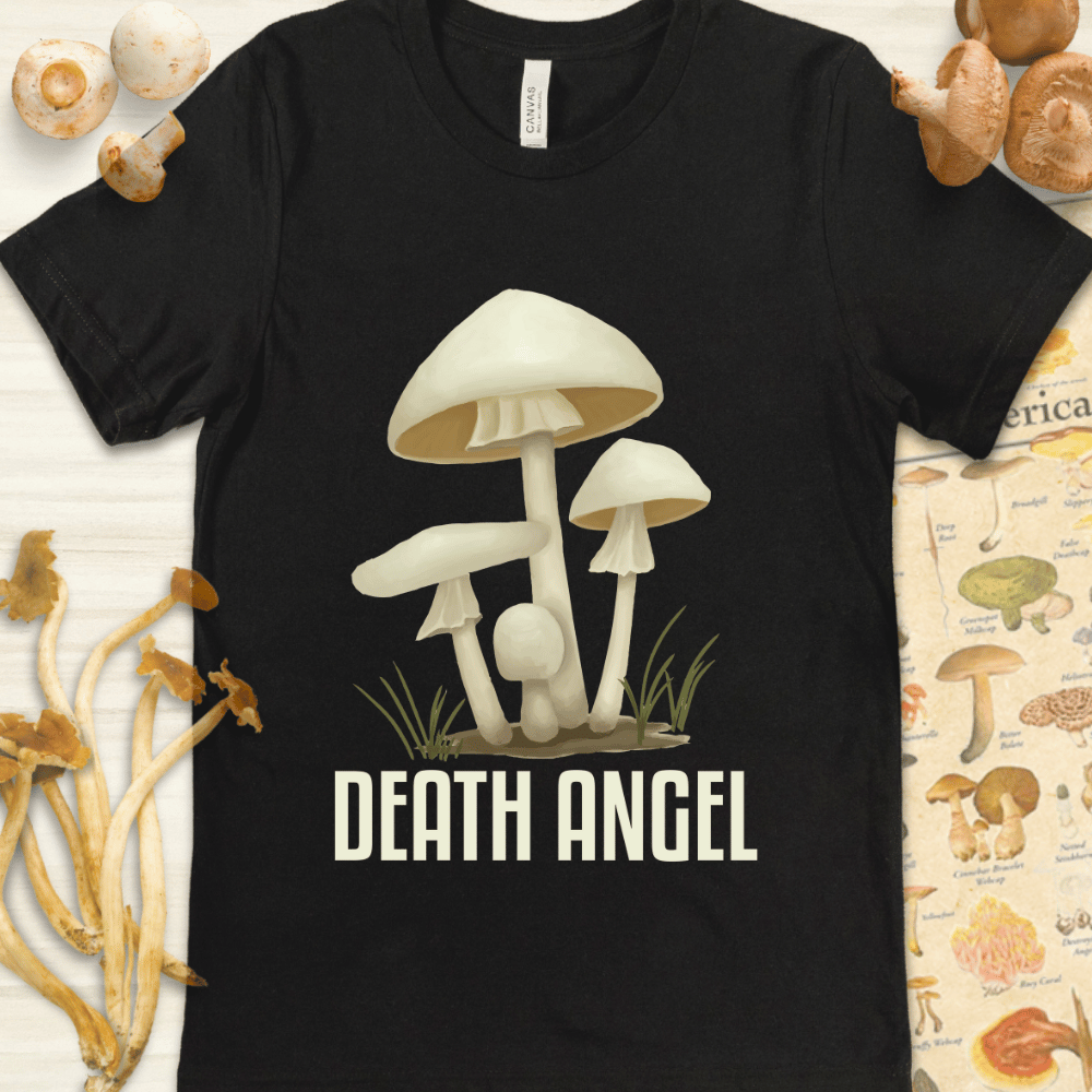 Death Angel Amanita Tee Black