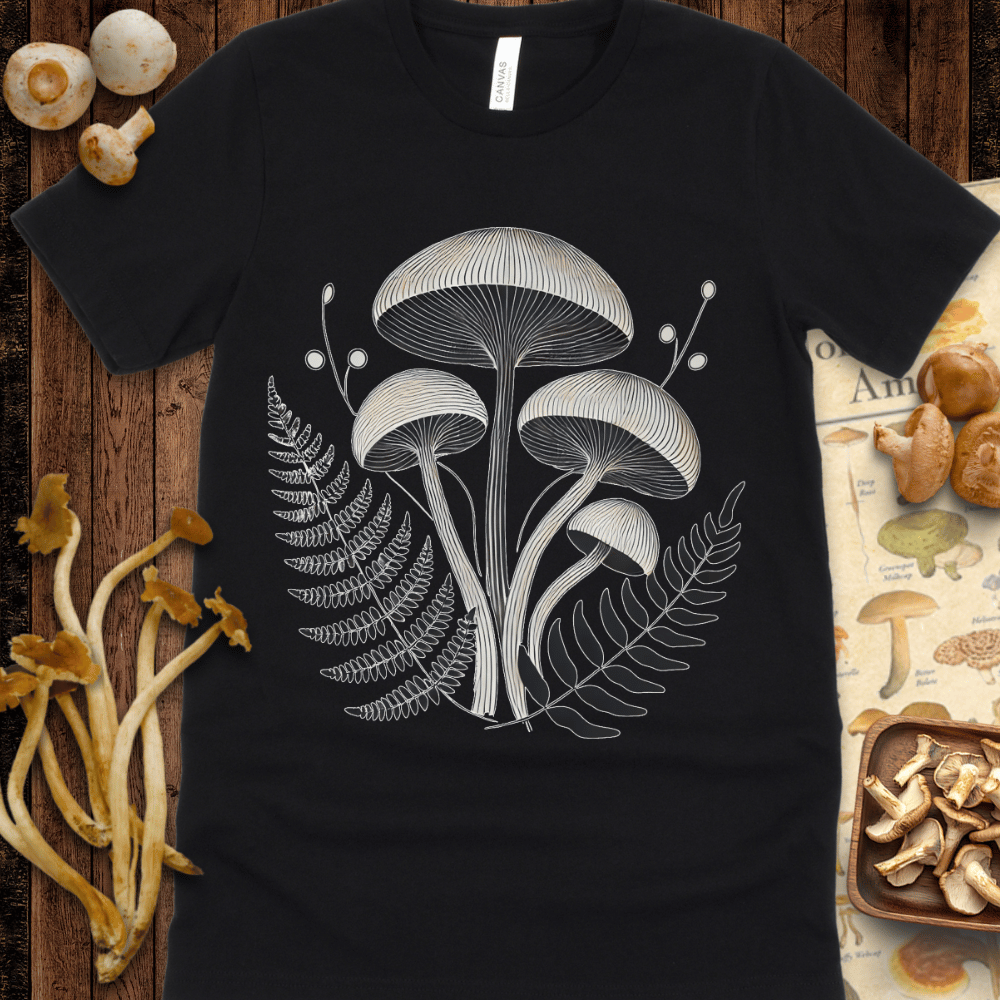 Fungi & Ferns Lines Tee