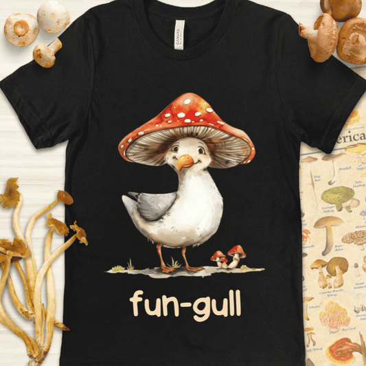 Fun-Gull Tee Black