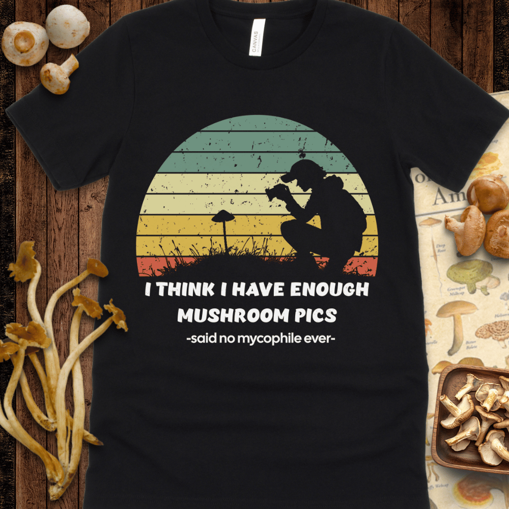 Mushroom Pics Tee