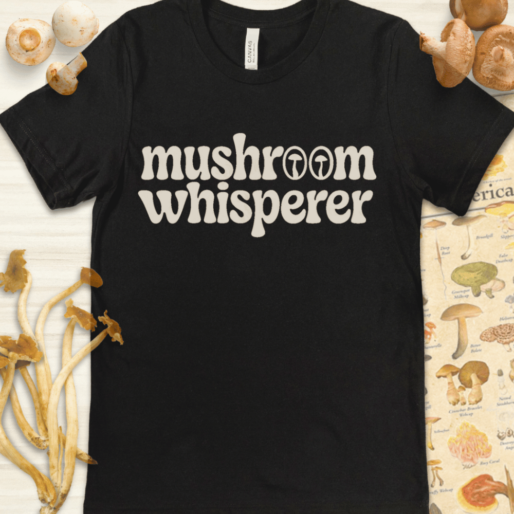 shroom Whisperer Tee Black