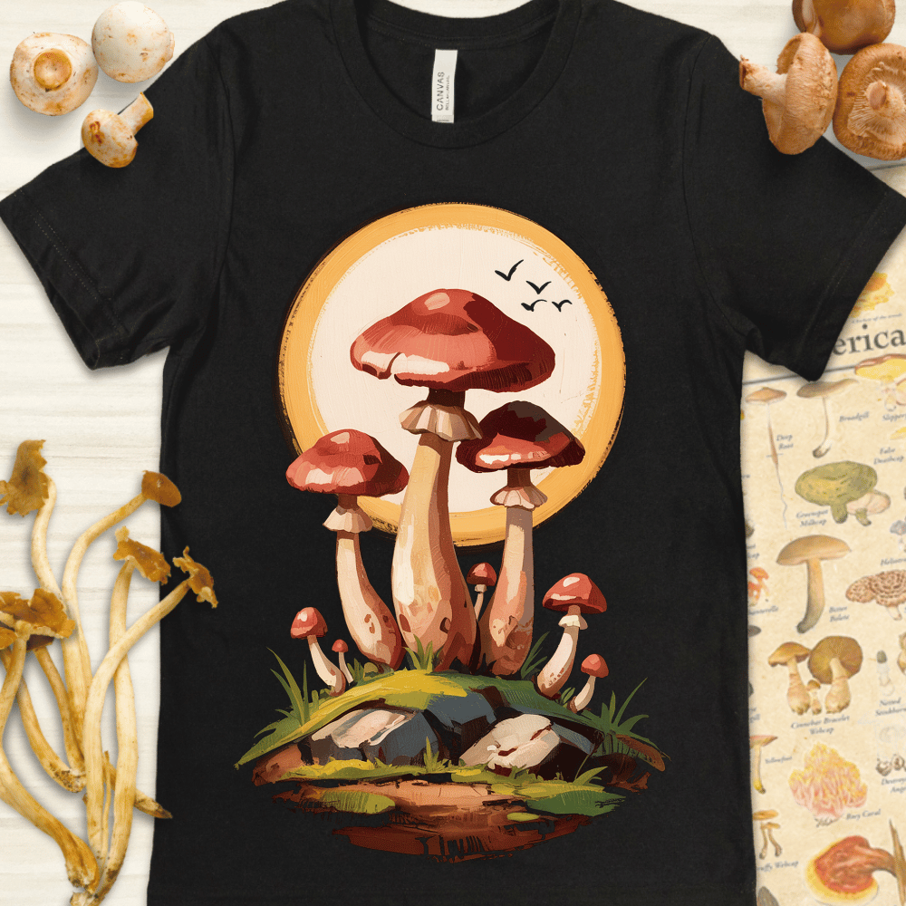 Rocky Fungi Tee Black