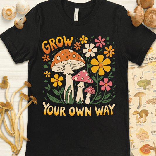Grow your Own Way Tee Black