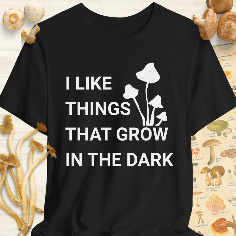 Grow In The Dark Tee Black
