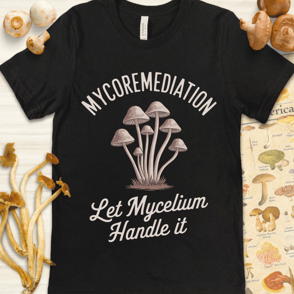 Mycoremediation Tee Black