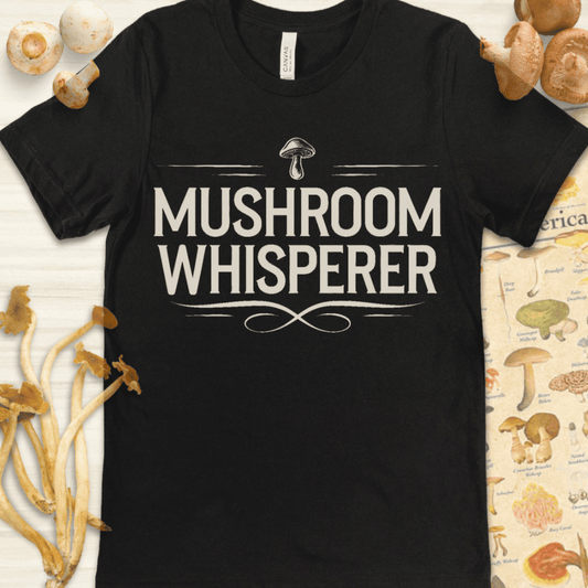 Shroom Whisperer Tee Black