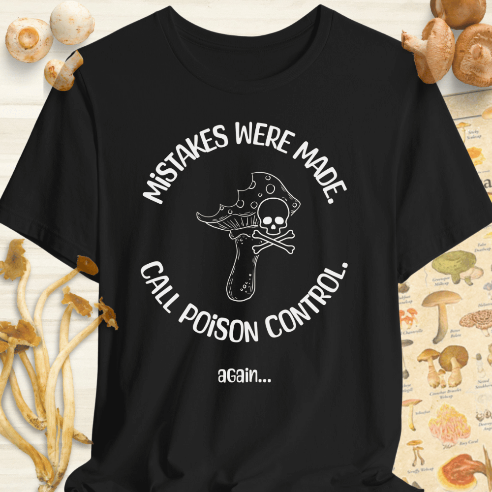 Mistakes Were Made Tee Black