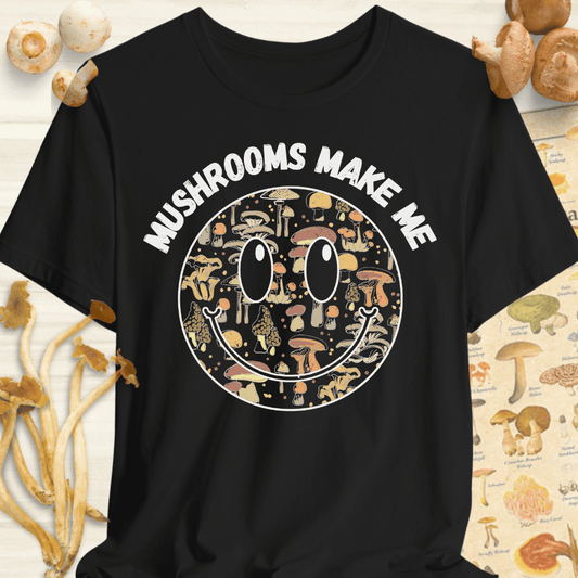Make Me Happy Tee Black