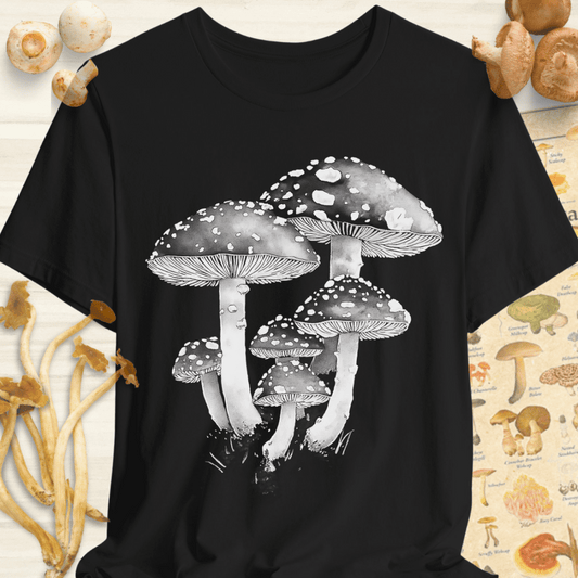 Ink Fungal Essence Tee Black