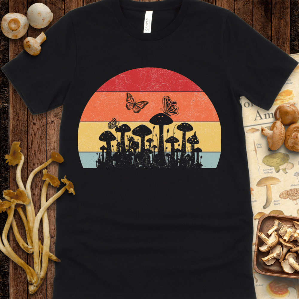 Sunset Butter Flies Tee