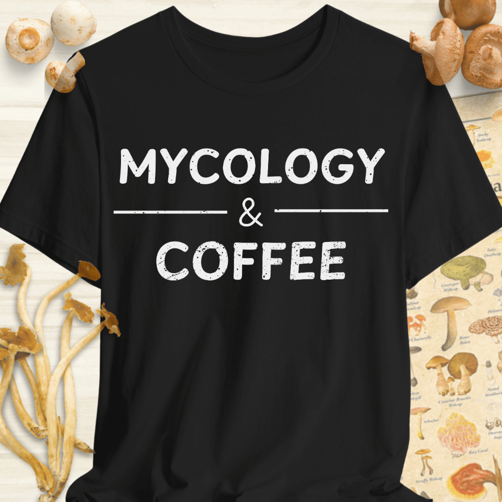 Mycology & Coffee Tee Black