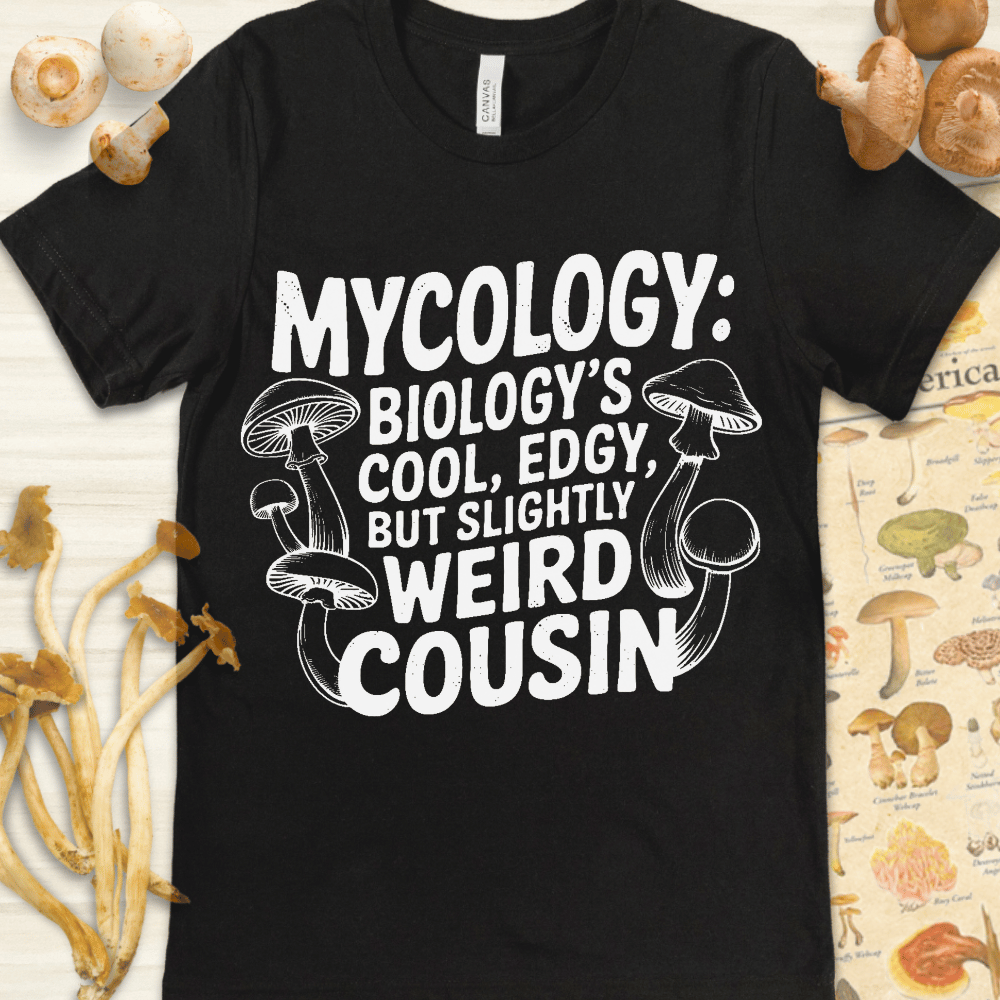 Biology Weird Cousin Tee Black