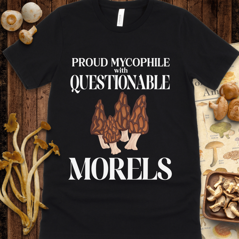 Mycophile Morels Tee
