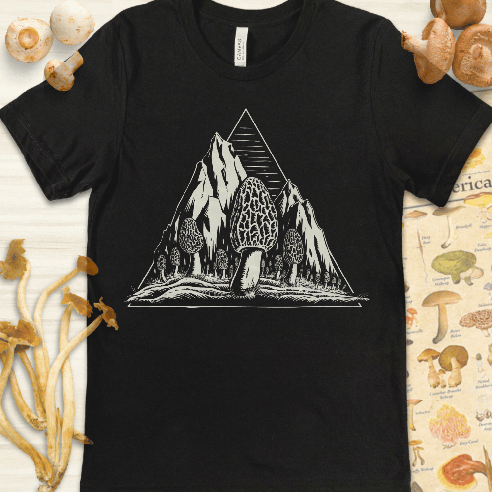 Morel Mountain Tee Black