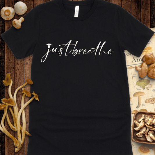 Just Breathe Fungi Tee