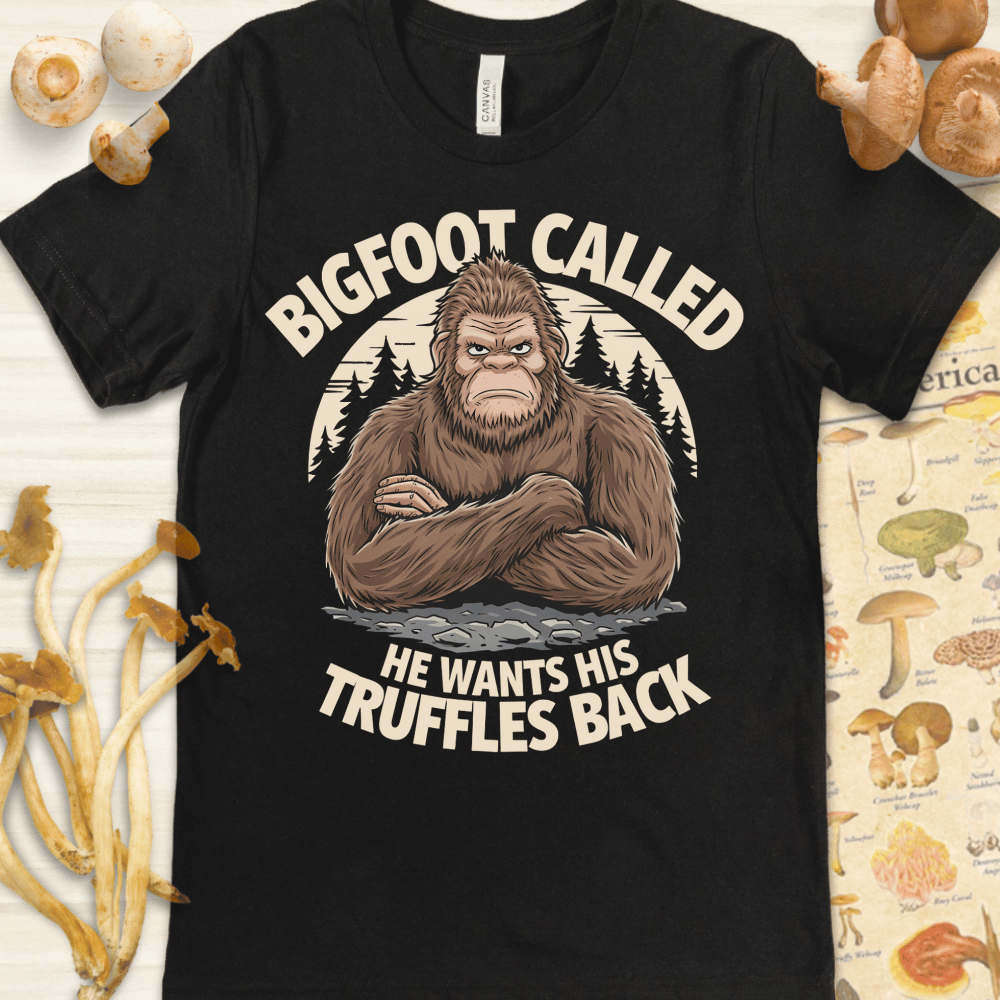 Bigfoot Truffles Tee Black