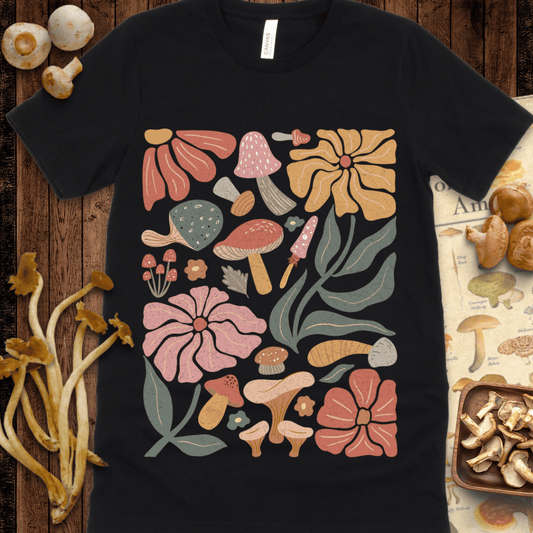 Boho Fungi N Fauna Tee
