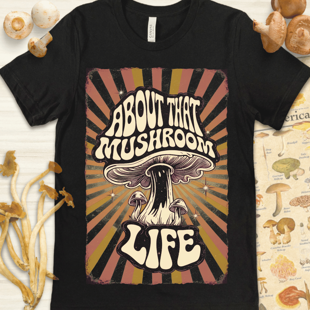 Groovy Life Tee Black
