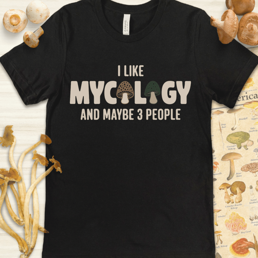 Mycology & 3 People Tee Black