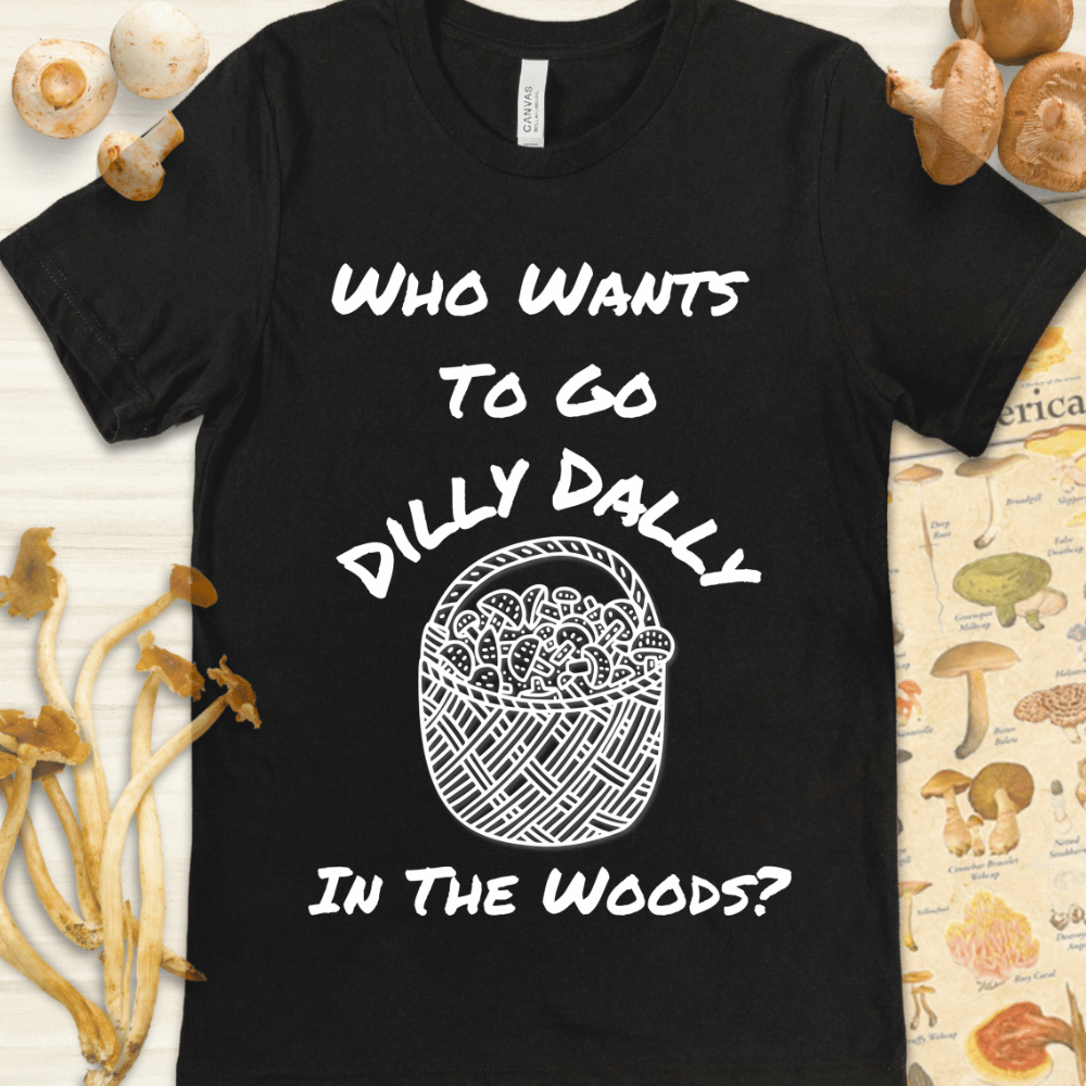 Want to Dilly Dally Tee Black