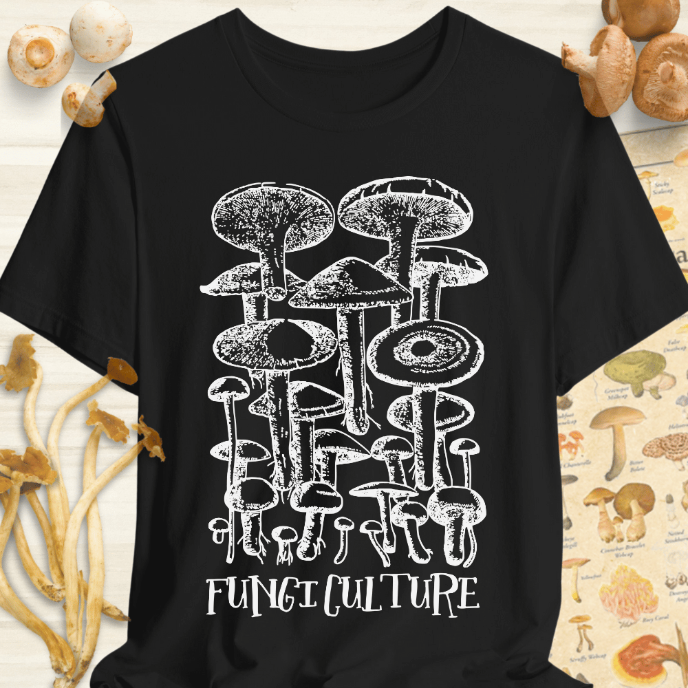 Fungi Culture Tee Black