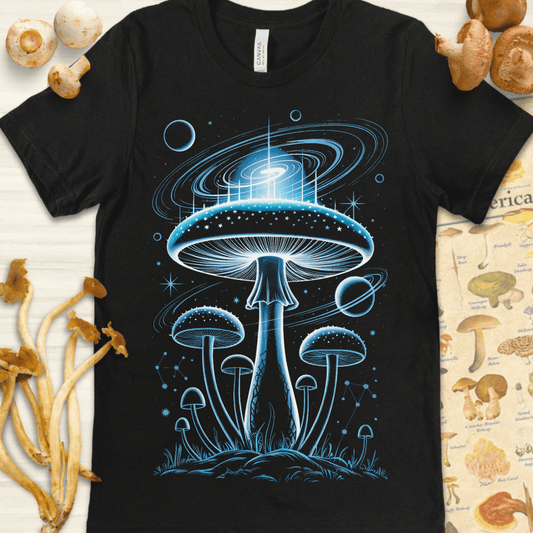 MycoGalaxy Tee Black