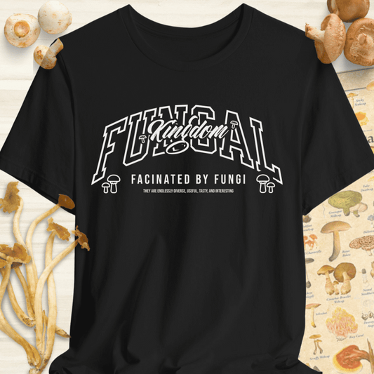 Fungal Kingdom Tee Black