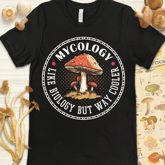 Cooler Than Biology Tee Black