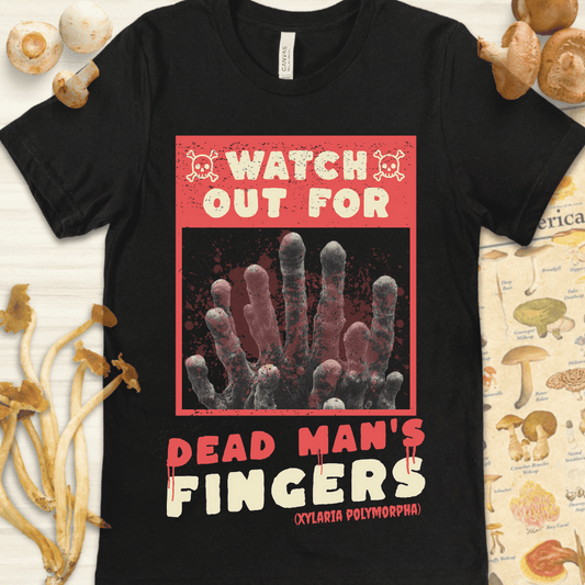 Dead Man's Fingers Tee Black