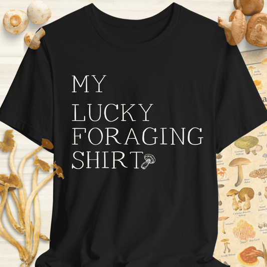 My Lucky Foraging Shirt Tee Black