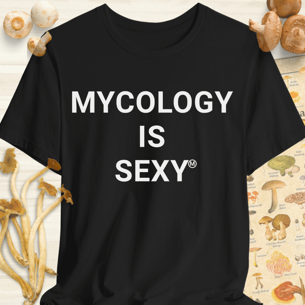 Mycology Is Sexy Tee Black