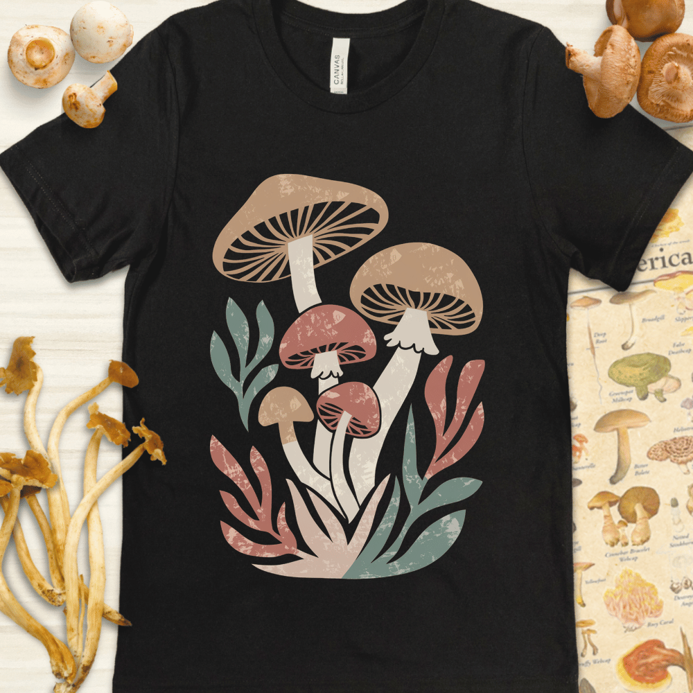 Rust Caps Tee Black