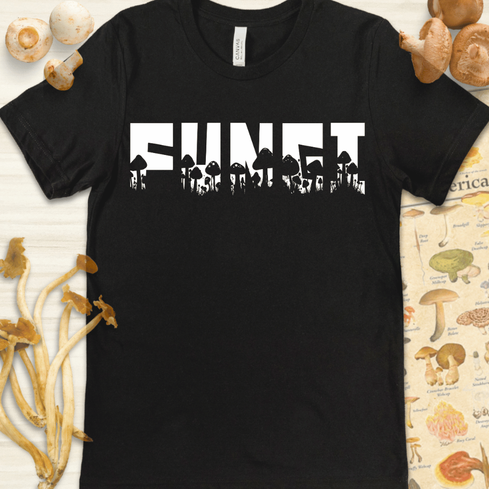 Fungi Shadows Tee Black