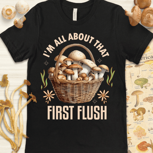 All About First Flush Tee Black