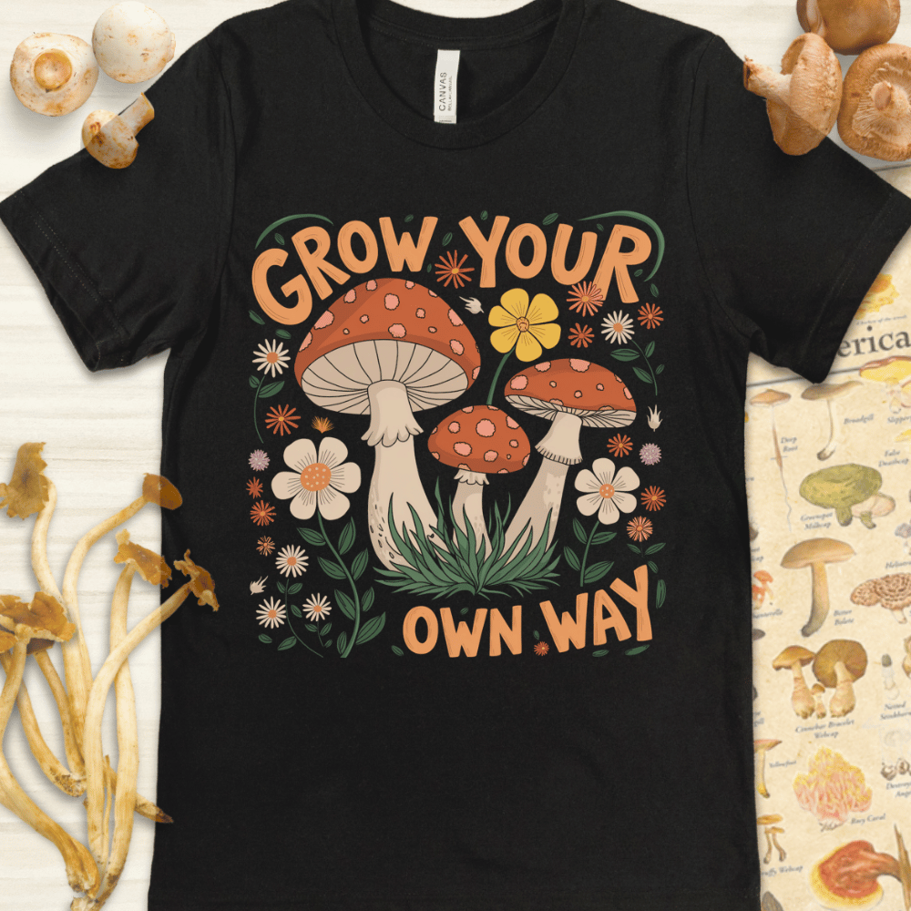 Grow your Own Way Tee Black
