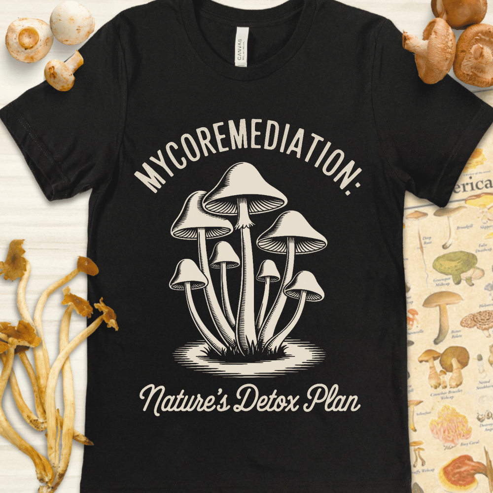 Nature's Detox Tee Black