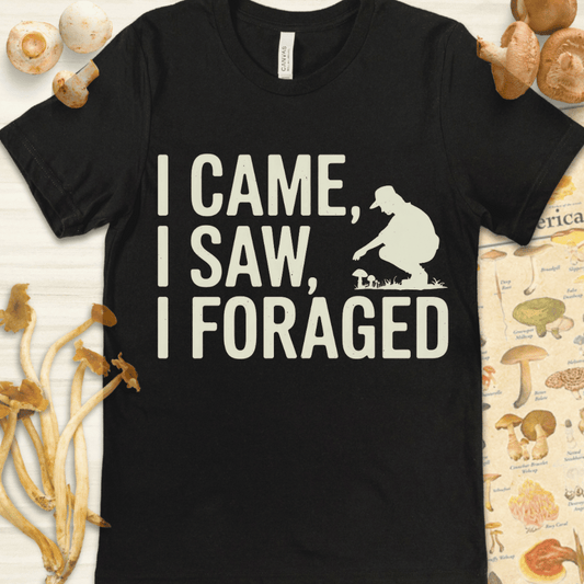 I Came I Foraged Tee Black