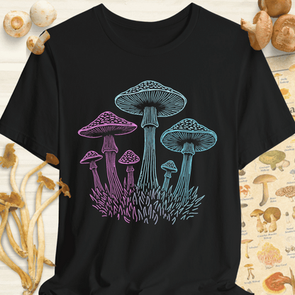 Neon Fungi Shock Tee Black